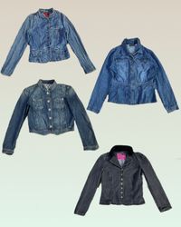 Y2K Denim Jacket Collection: Throwback Styles (TS-..