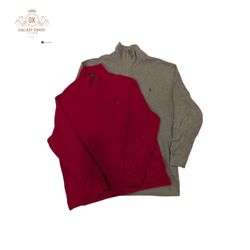 POLO RALPH LAUREN 1/4 ZIP SWEATER