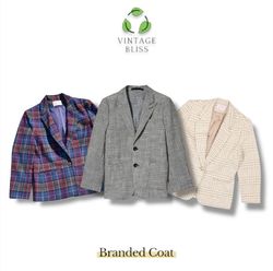 Blazer con marchio