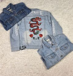 Beautiful denim fashion jacket