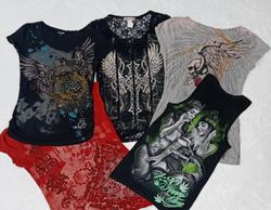 IQ0810 Y2K Luxe Babe Baby Tee