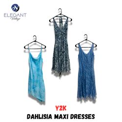 Y2K Dahlisia Maxi Dresses - EV01000