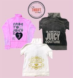 T1625 Juicy Couture Track Jackets