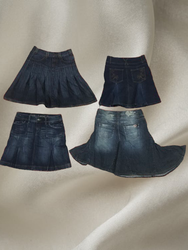 Fairycore denim midi skirts  (mds-01)