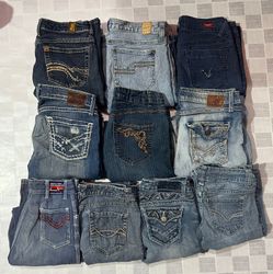 MUDD JEANS  AND OTHER MIX BRANDS JEANS  (ID 1395)