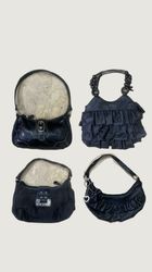 Y2K Black Gothic Vibe Bags (117)