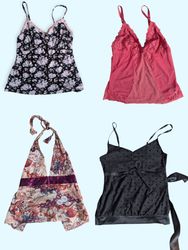Y2K Dream Girl Cami & Halter Top Bundle (Ts-1043)