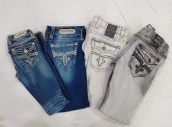 CR5274 Vintage Rock Revival Classic Jeans – Ladies..