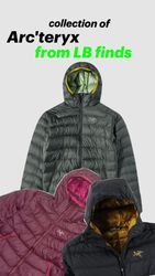 Chaquetas Arc'teryx 5 pcs