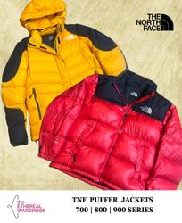 Premium TNF puffer jackets (700 | 800 | 900) serie..