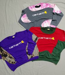 Carhartt rework style sweatshirt