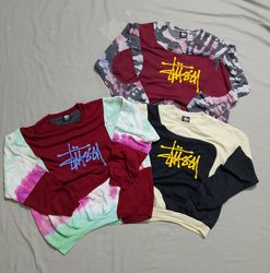 Stussy rework style sweatshirt