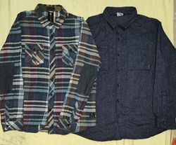 Billabong mix flannel shirt