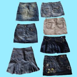 ADRIANA LIME MINI LADIES SKIRTS (MSK-22)