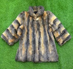 Real fur jacket