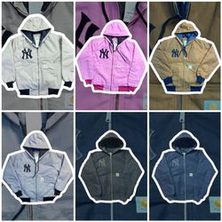 「Carhartt rework style beautiful Colour YANKEES HO..