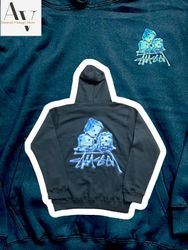 Stussy überarbeiteter Stil Icedice Hoodies