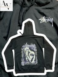 Stussyリワークスタイル メタルヘッドパーカー