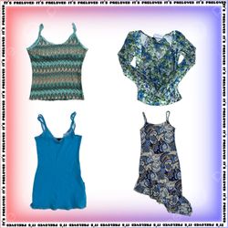 Ocean Hues tops, skirts and dresses (SS-1343)
