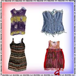 Festiva Coded tops, skirts and dresses (SS-1350)