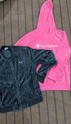 SD 205.Women Mix brands VELOUR AND FLEECE TOPS