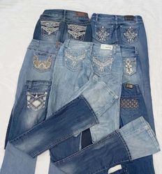 IQ0854 Y2K Pop Crush Flare Jeans