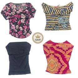 Y2K Long Sleeves Mesh Tops 10pcs AT71