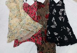 IQ0864 Y2K Timeless Revival Florals Dresses