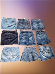 Mini saias de denim da Forever 21 (MSK-24)