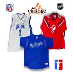 VPX132 NHL / NBA / NFL Sports Jerseys