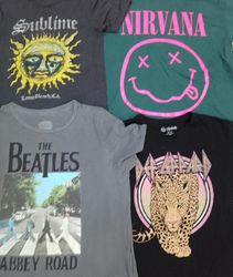 CR5293 ヴィンテージ ロック & ポップ ミュージック Tシャツ