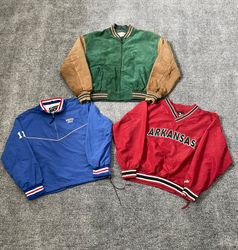 「ヴィンテージウインドブレーカー＆バイユニフォームプルオーバー」
