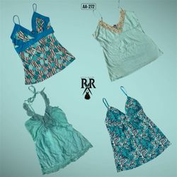 Y2K Oceanic Vibe Cami Tops (AA-272)