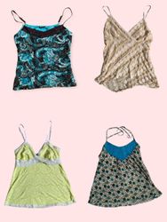 Y2K Camisole Bundle - Early 2000s Aesthetic Tanks ..