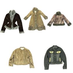 Afghan Coats x Y2k Denim Jacket x Suede Jacket