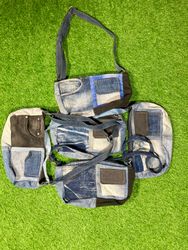 アップサイクルトートハンドバッグ