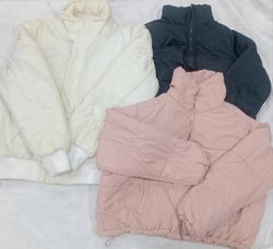 IQ0873 Y2K Dream Doll Puffers Jackets