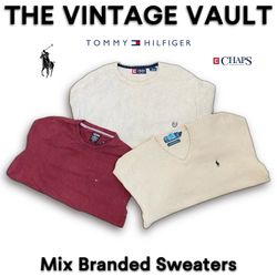 Mix Branded Sweaters including Polo Ralph Lauren T..