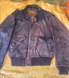 Veste en cuir Schott