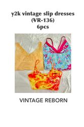 The nostalgic y2k vintage slip dresses Collection ..