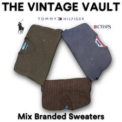 Mix Branded Sweaters including Polo Ralph Lauren T..