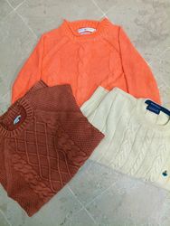 Gemischte Premium-Marken Kabelstrickpullover