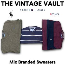 Mix Branded Sweaters including Polo Ralph Lauren T..