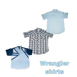 「Wranglerシャツ」