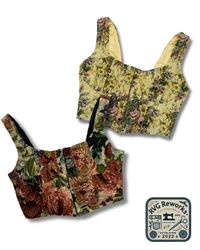 Upcycled Tapestry Corset