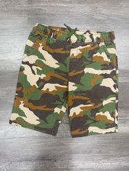 393 | Upcycled Camo Shorts