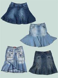 2000s Baddie Aesthetic: Denim Skirts (TS-1053)