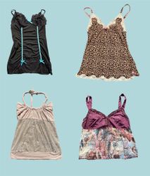 Early 2000s Style Tops(TS:1056)