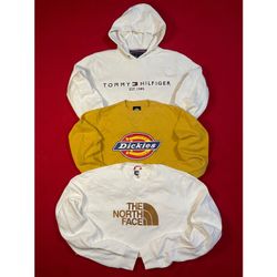 ザ・ノース・フェイス トミー・ヒルフィガーとディッキーズ スウェットシャツ フーディ