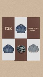 Y2K Denim Rebel jacket